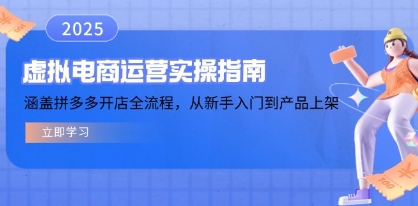 虚拟电商怎么做？最全虚拟电商运营实操指南